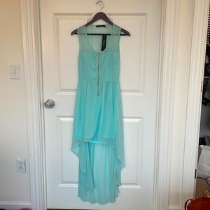 NWT Blue Ark&Co high low dress